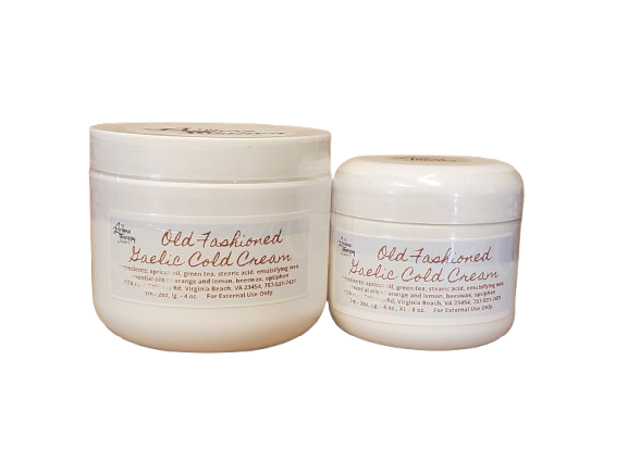 Old Fashioned Gaelic Cold Cream